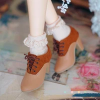 2 color 14 msd mdd shoes high heel doll boots for girl doll accessoriesleather boots doll shoes for bjd accessories