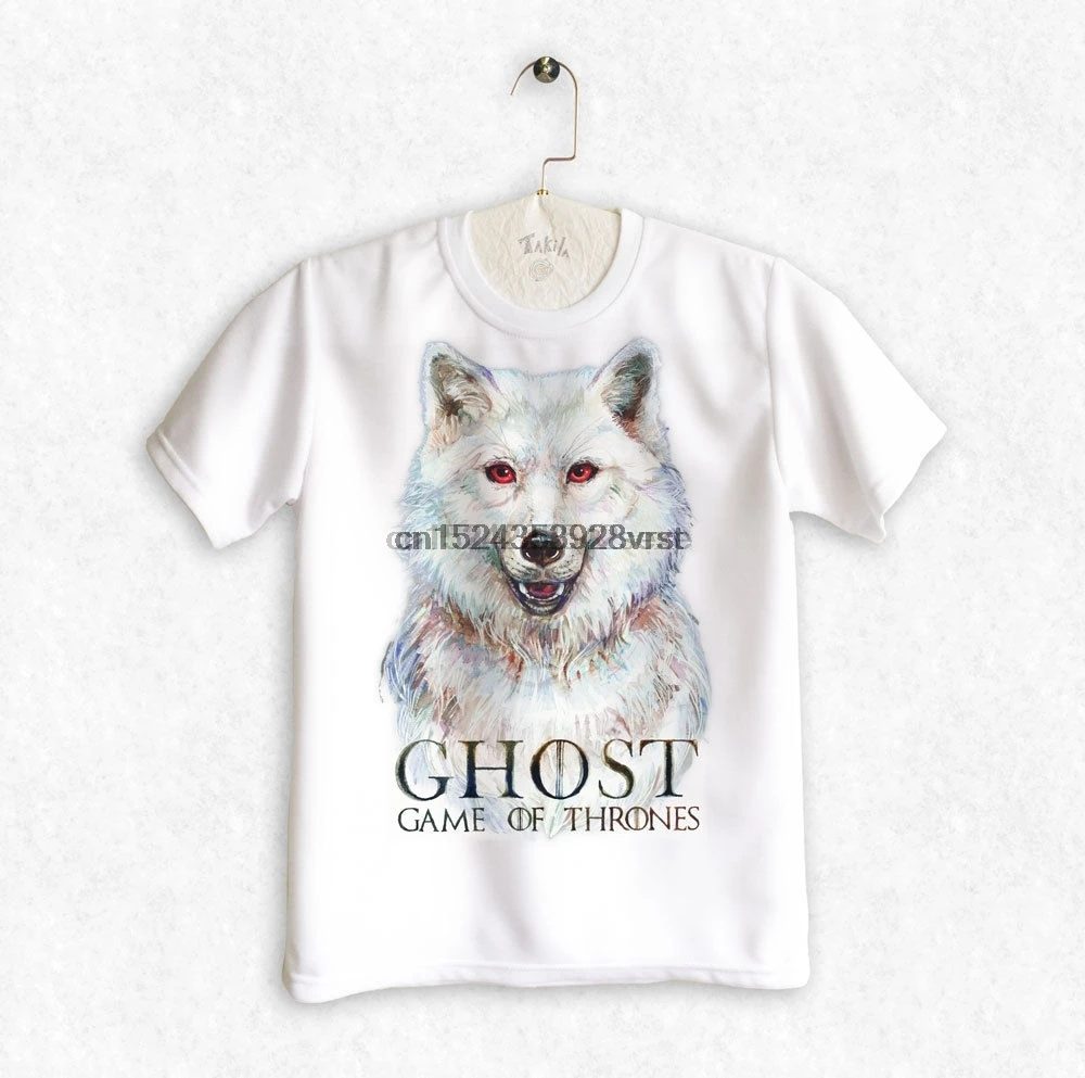Ghost Direwolf Игра престолов Зима идет Мужская футболка унисекс от Takila| |
