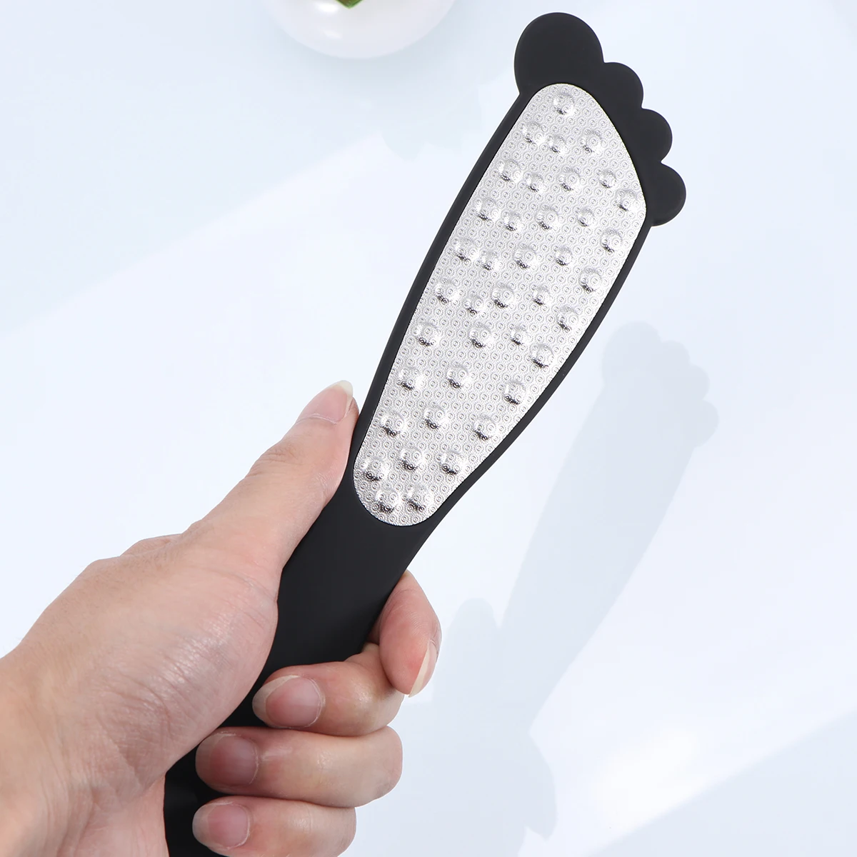 

Callus Remover Pedicure Tool Foot File Dead Skin Heel Scrub Shaver Rough Patch Eliminator Remover For Dry And Wet Toe Feet Peel