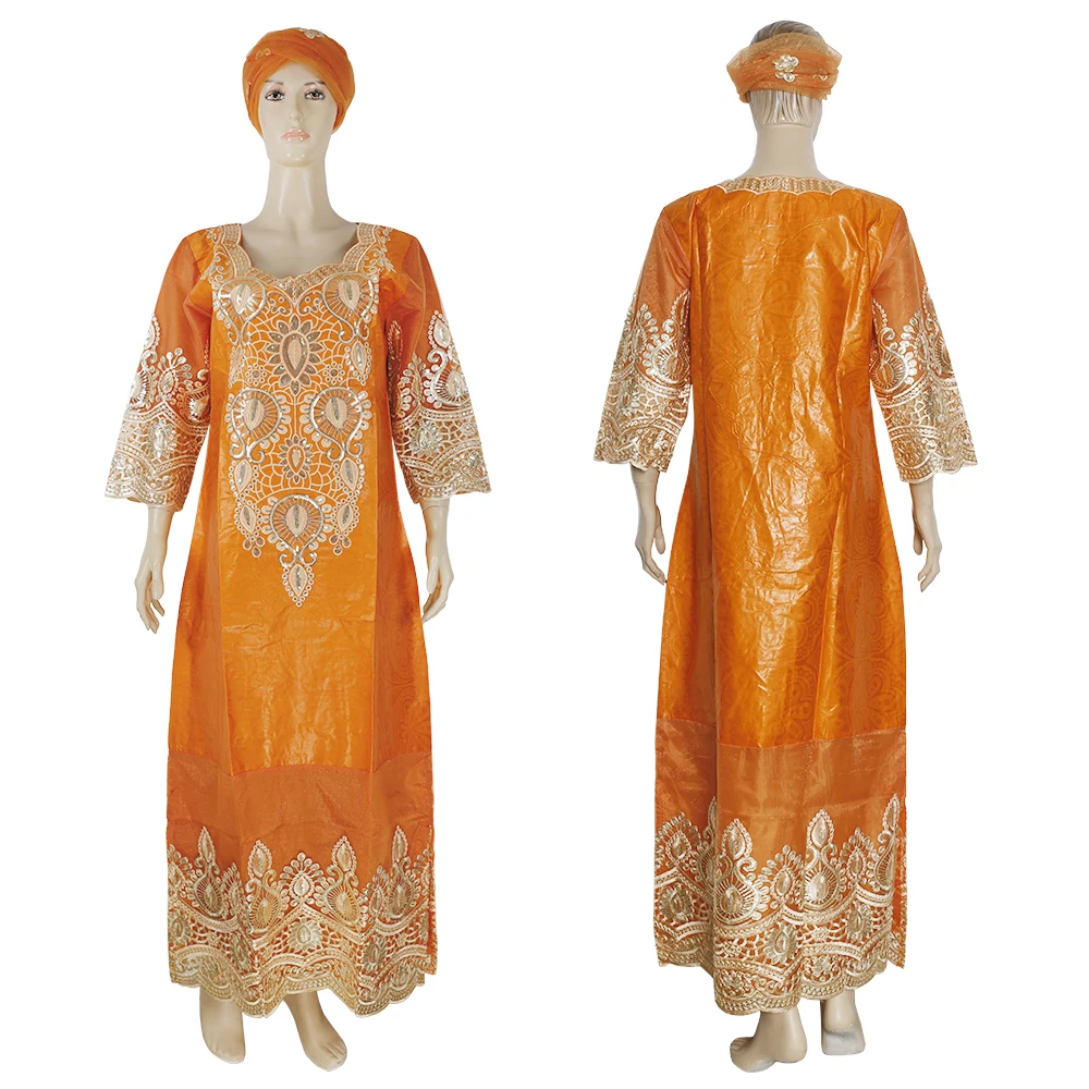 

3XL Plus Size Dresses For Women Party 2021 New African Maxi Dress Ankara Dashiki Bazin Sequin Robe Elegant Lady Abaya Attire