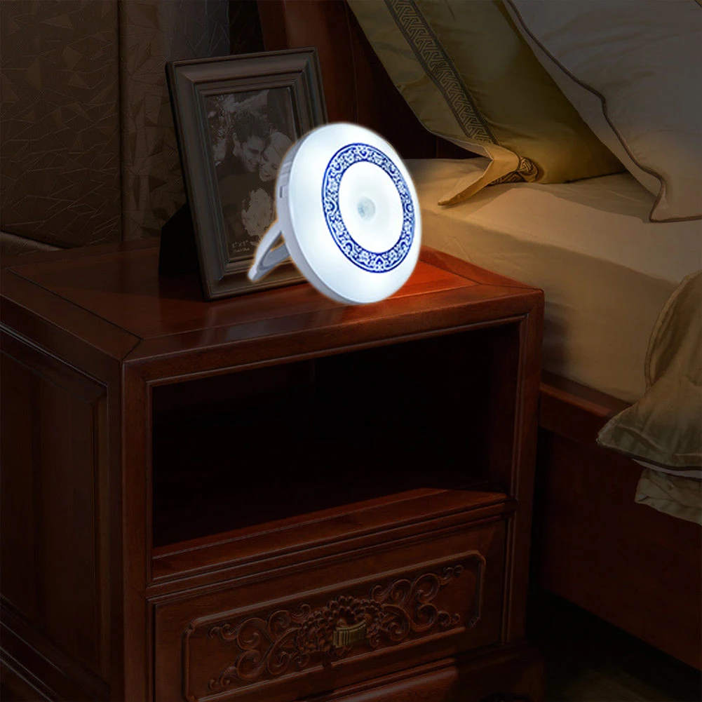 Регулируемый светодиодный магнитный ночной Светильник для коридора шкаф с