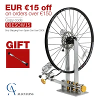 new professional bicycle wheel truing stand with dial indicator gauge bike adjustment rims mtb road bike wheel set repair tools