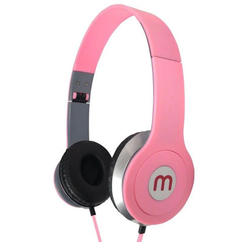 Складная Проводная гарнитура мощные стерео Hi Fi наушники для детей мальчиков и