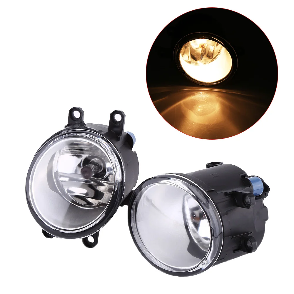 

Car Front Bumper Fog Light With Lampshade Grille Cover Kit For Toyota Camry 2007-2009