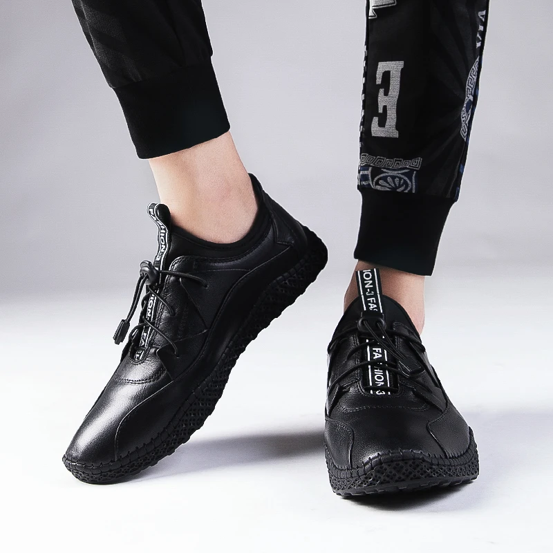 Модная обувь мужская повседневная мягкая модная прогулочная Удобная Уличная из