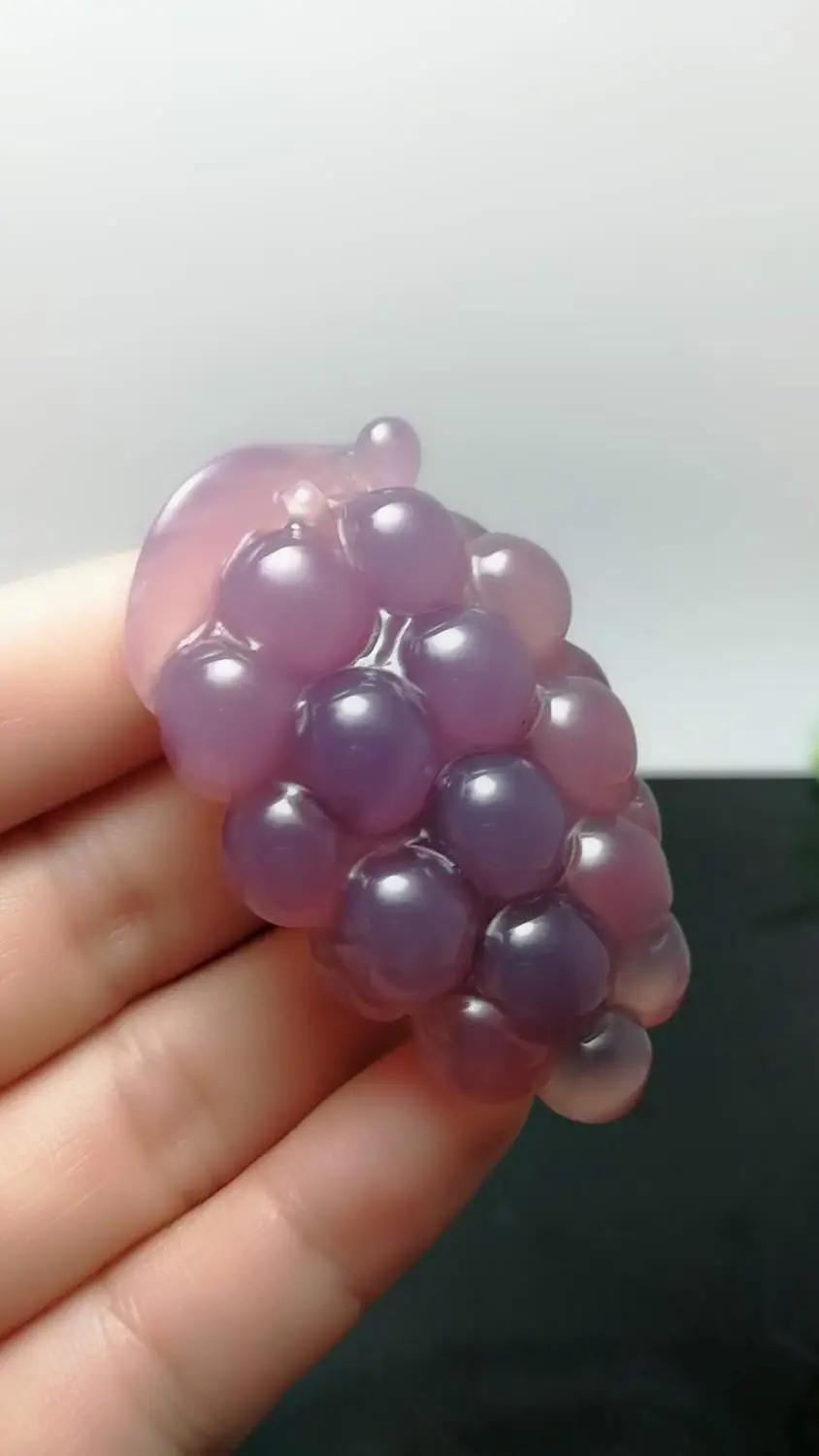 Натуральный агат нефрит виноград индивидуальная Подвеска для мужчин и женщин |