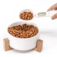 pet food measuring spoon digital spoon scale grams with lcd display for dogs and cats pet food scale spoon dog feeder daily tool