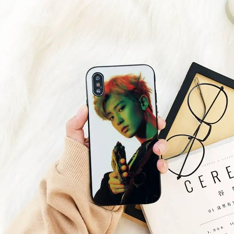 

YNDFCNB chanyeol Phone Case For iPhone 11 8 7 6 6S Plus X XS MAX 5 5S se 2020 11 12pro max iphone xr case