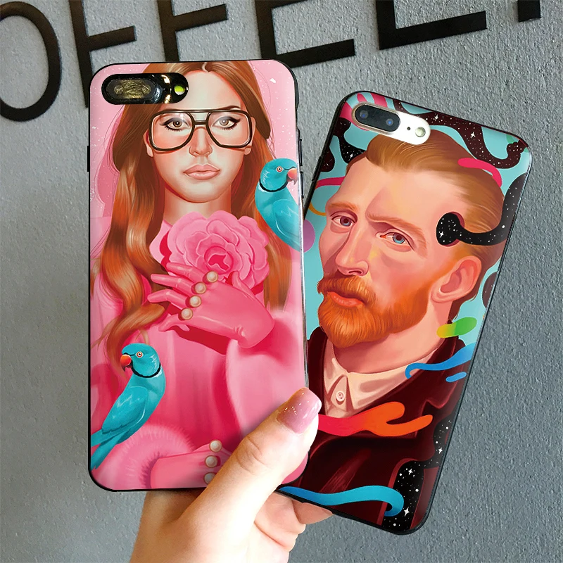 Для Xiaomi mi 9T A3 PRO 8 A2 LITE 9 SE 6X X 2S 3 F1 CC9E CC9 роскошный черный чехол для телефона Psychedelic trend
