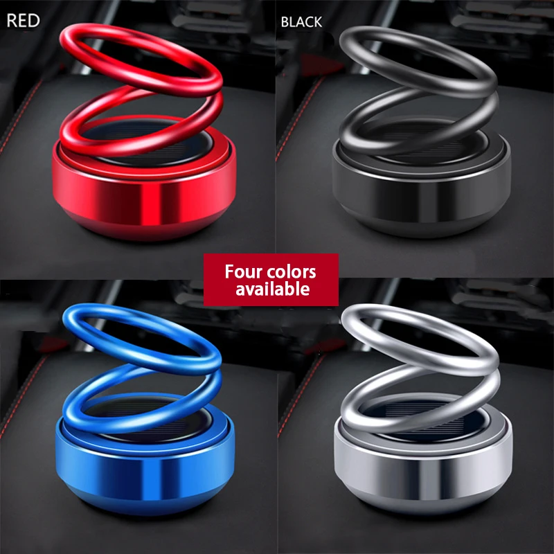 

Car Air Freshener Perfume Dashboard Fresh Car Fragrance 360° Suspension Rotation Car-style Air Auto Aromatherapy Car Accessories