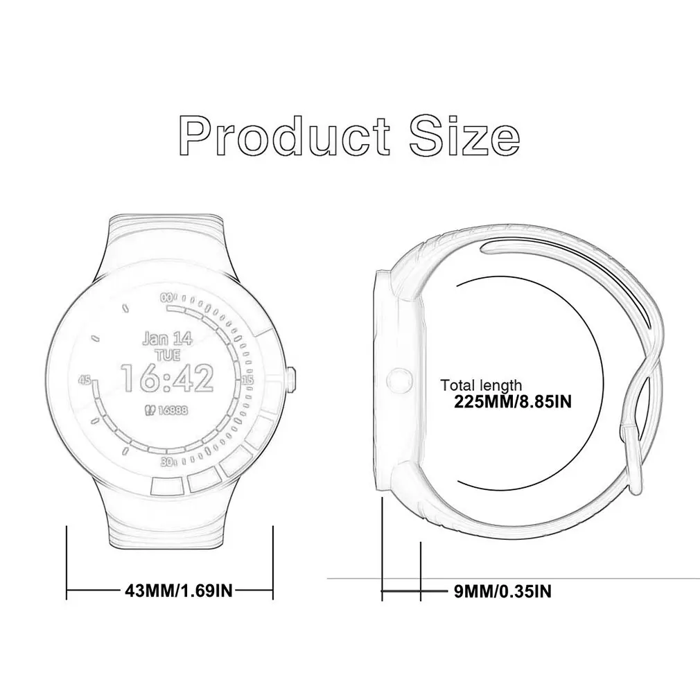 

Smart Watch Men Full Touch Screen Custom Watch-Dial IP68 Waterproof Sports Fitness Tracker New Smartwatch for Android IOS