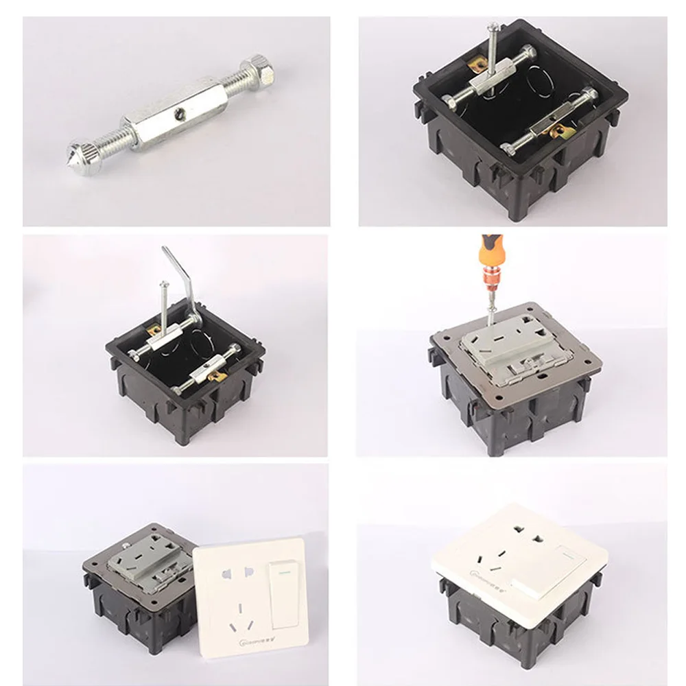 86 Тип Нижняя коробка ремонт настенный монтаж кассета переключатель розетка