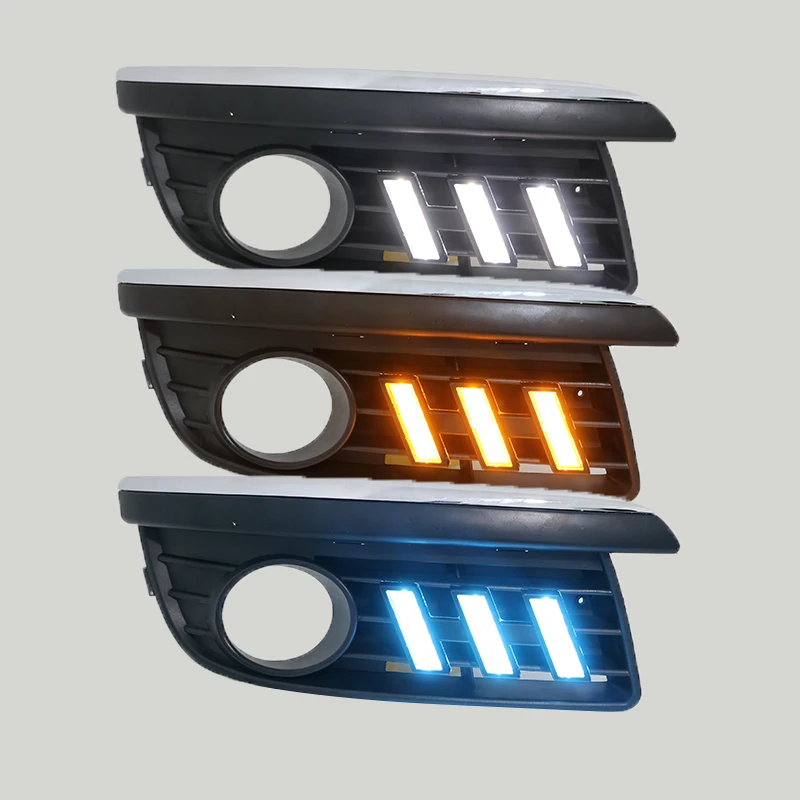 Светодиодные дневные ходовые огни 2 шт. для VW Jetta MK5 Sagitar 2006 2007 2008 2009 2010 DRL