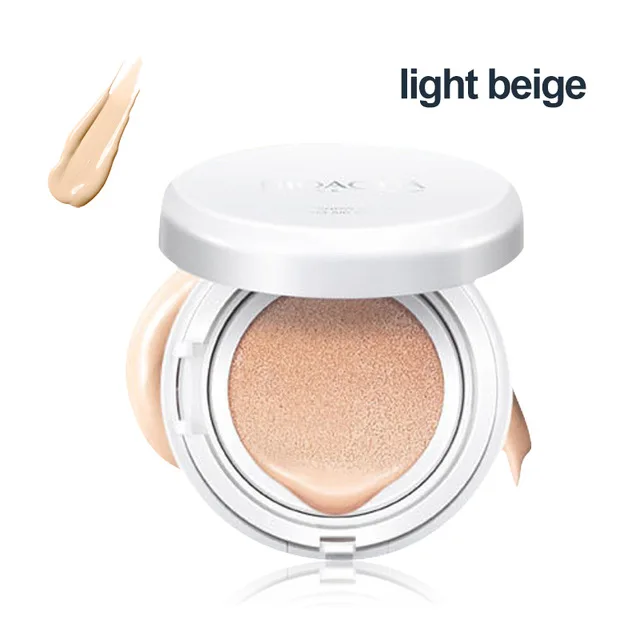 Light Skin Bioaqua Air Cushion BB& CC крем Основа влажная пудра отбеливающий консилер увлажняющая Очищающая солнцезащитный крем Голый макияж 15 г - Цвет: Light Skin