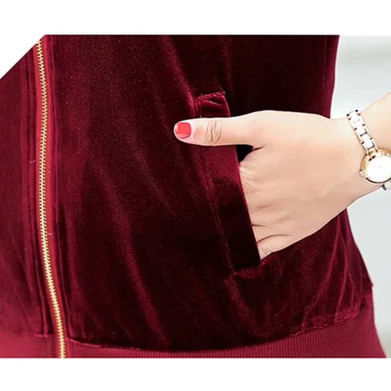 Новинка 2020 женская спортивная одежда размера плюс 4XL весенне-осенний комплект из