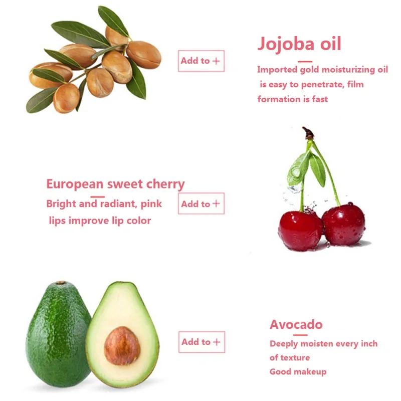 

Cherry Extract Long-lasting Moisturizing Lip Mask Vitamin C Exfoliating Smooth Fine Lines Brighten Anti-drying Lip Cream