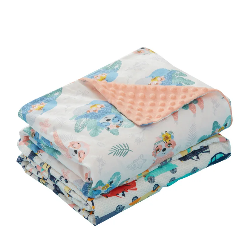 

Nap Hug Quilt for Babies Newborn Cotton Blanket Washable Trolley Quilt Infant Swaddle Appease Sleeping Baby Bedding Accessories