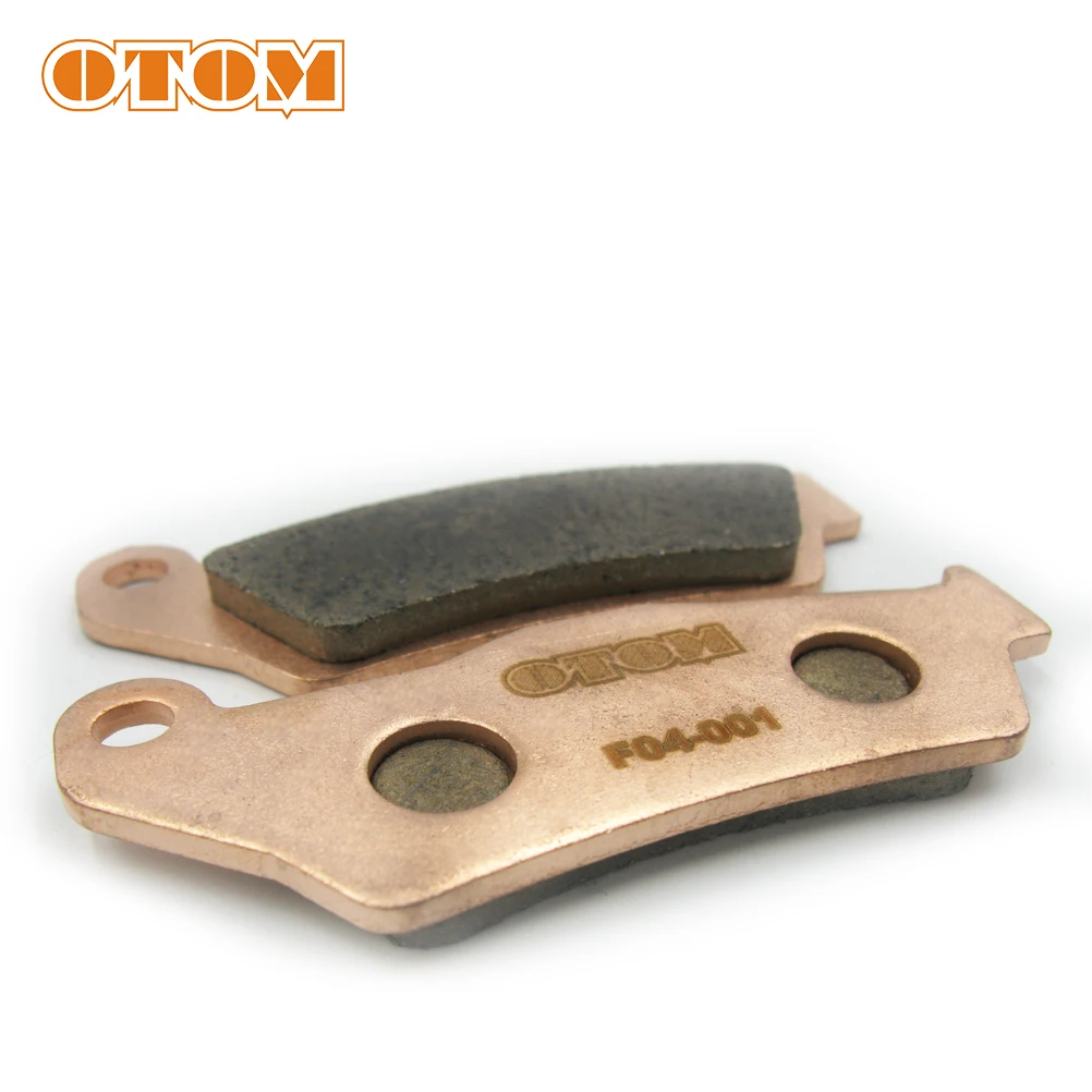 Передние тормозные колодки OTOM F04 для мотокросса внедорожника медного основания