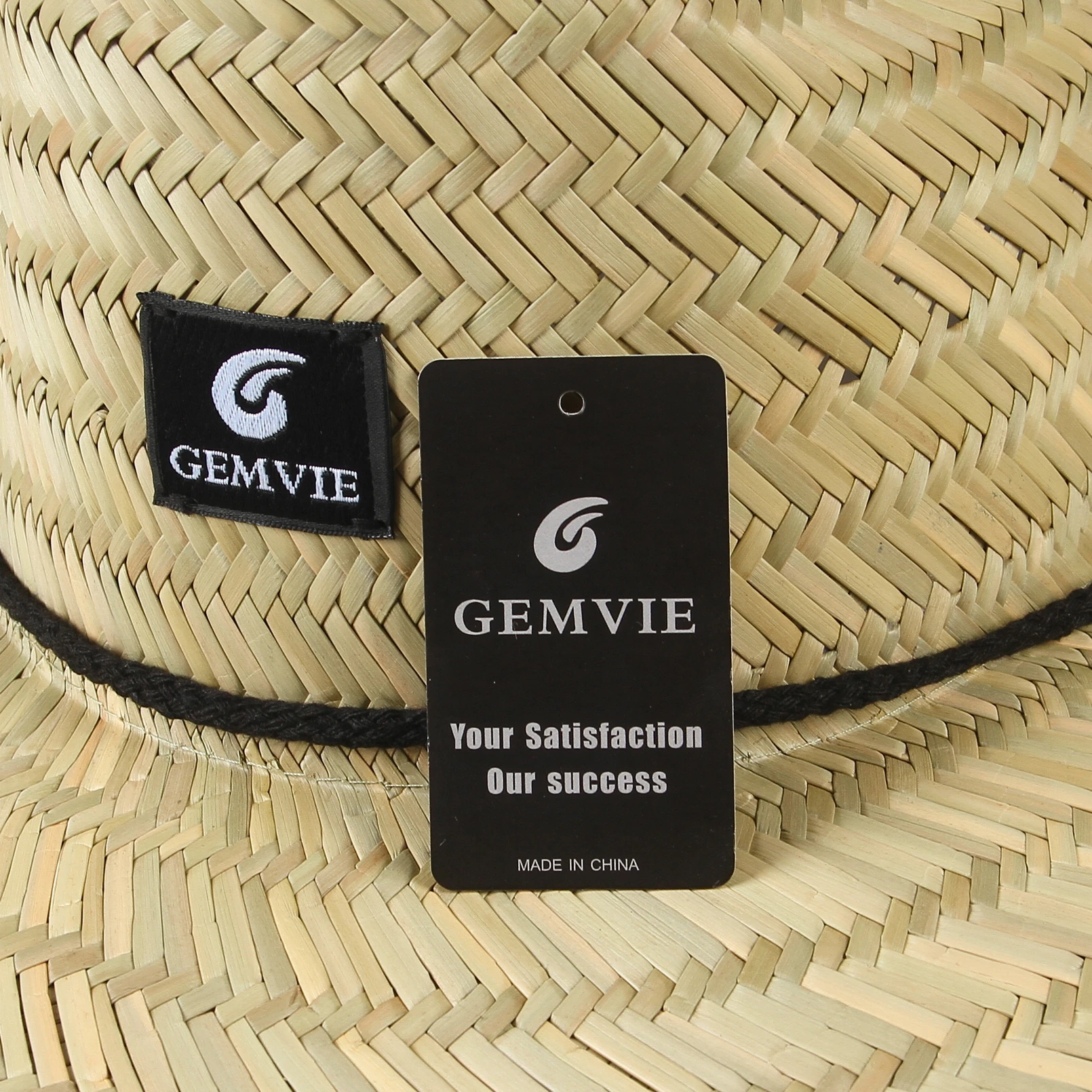 Шляпа спасательная соломенная с широкими полями для мужчин и женщин Пляжная