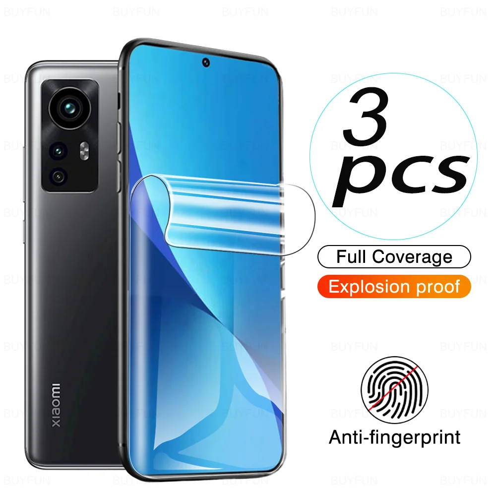 

Защитная пленка для экрана Xiaomi Mi 12, защитная пленка для экрана Xiaomi Mi 12, 12 Pro 12, 3 шт.