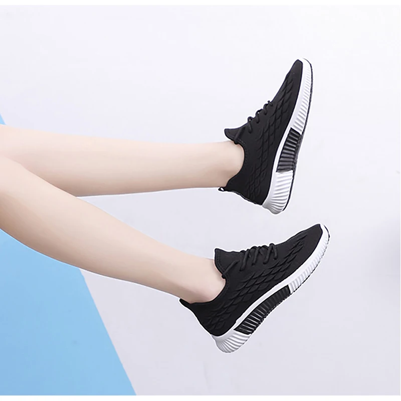 

2021 Women Summer New Sneakers Running Shoes Female Vulcanized Women's Casual Flats Women Walking Shoes Ladies Zapatos De Mujer