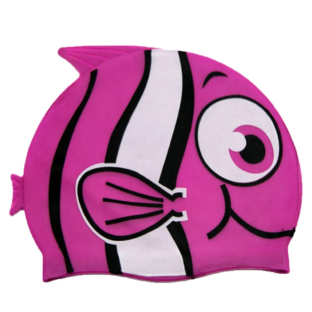 Детская Плавательная шапочка для малышей силиконовая дайвинга с милыми