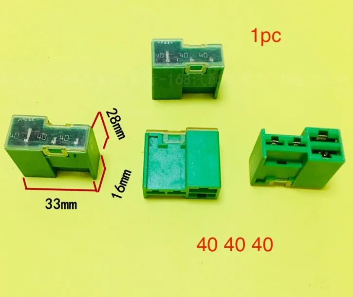 

1 шт., тройной предохранитель 30 А 40 А 60 А