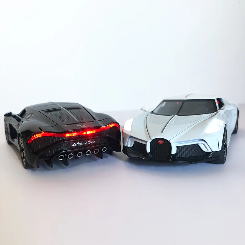 1/32 сплав игрушечный автомобиль La Voiture Noire Bugatti литье под давлением металлическое