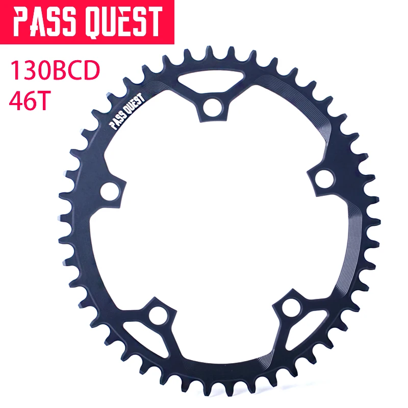 Звездочка для велосипеда PASS QUEST звено велосипедной цепи овальная 42-52 зуб.