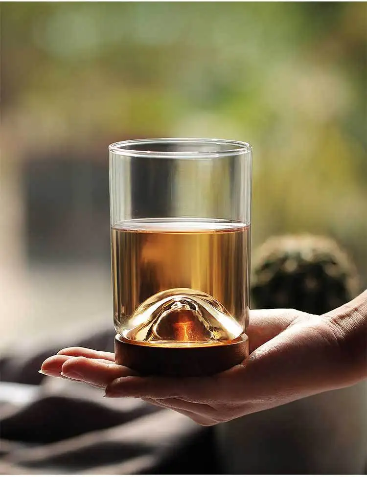 

Portable Creative Glass Cup Water Transparent Tea Whiskey Drinking Glasses Cup Coffee Copos De Cerveja Glasses Drinkware EA60BL