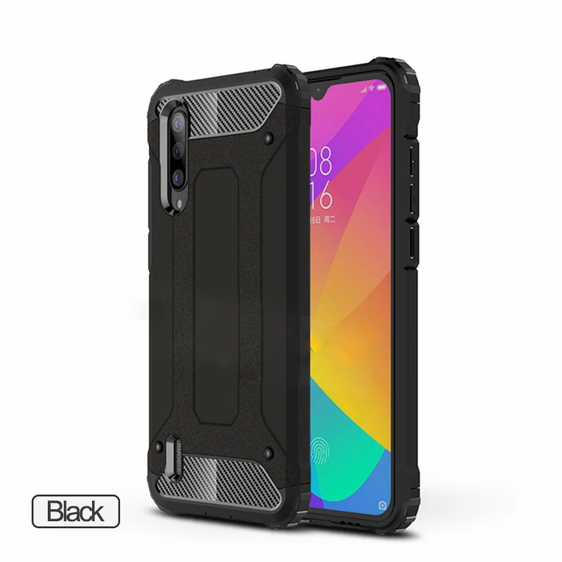 Black Armor Case ALLOPUT 3D стекло xiaomi a3 закаленное стекло Xiaomi Mi A3 против царапин полное покрытие MIA3 XIAOMI защитное стекло на сяоми ми а3 Xiaomi a3 стекло Xiaomi mi a3 сяоми ми а3 стекло - Цвет: Black Armor Case