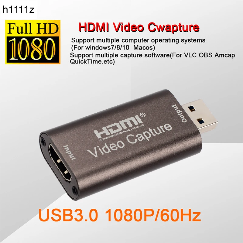 Карта захвата аудио и видеосъемки 4K USB 3 0 2 0|Карты видео- ТВ-тюнеров| |