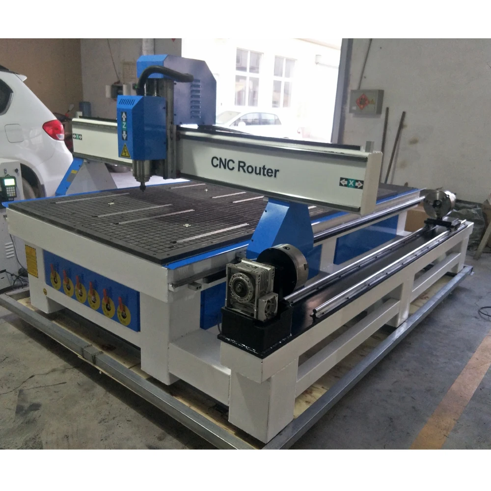 Robotec 1325 1300*2500 wood stair cnc router machine/rotary spindle router/3d for metal sale | Инструменты