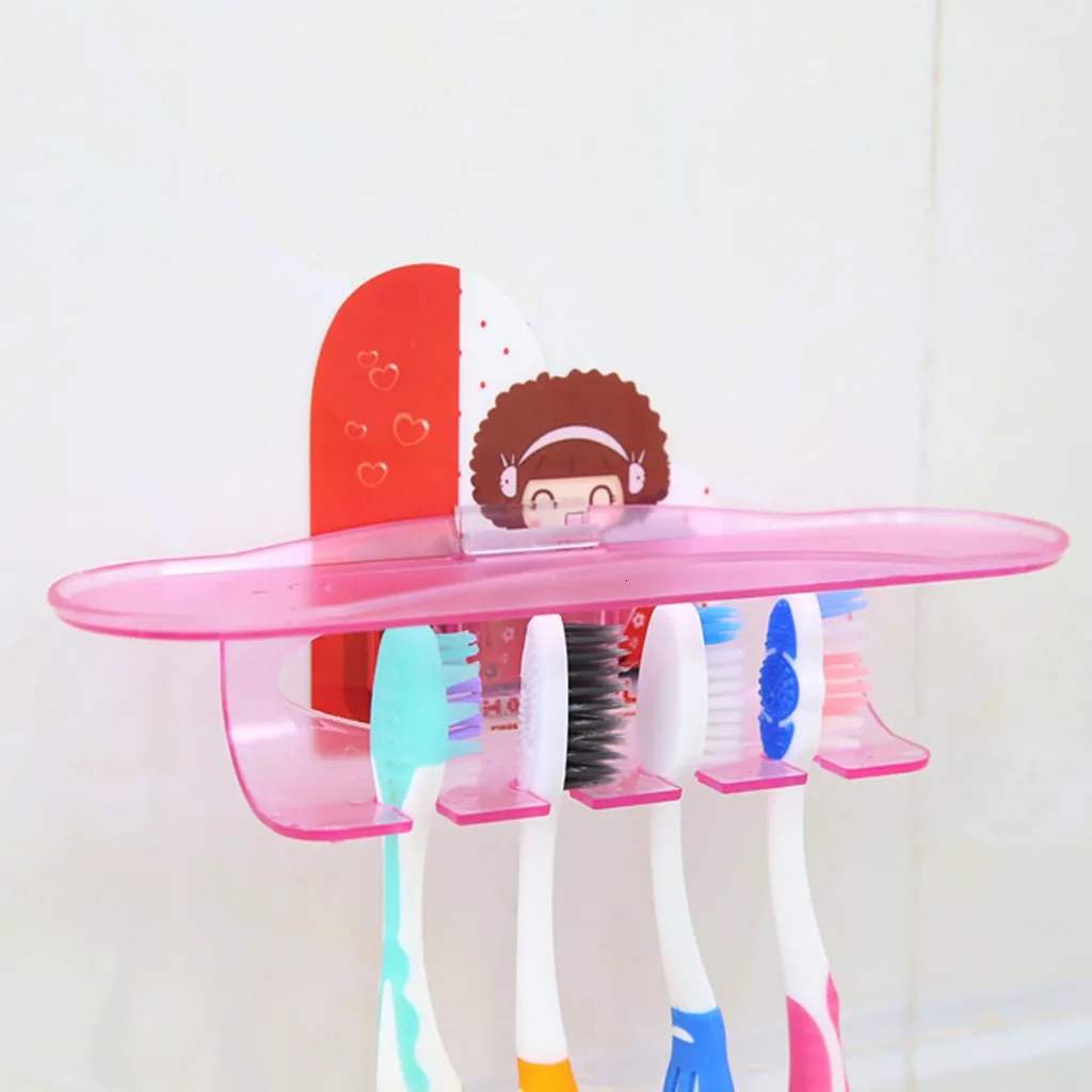 Настенный держатель для зубной пасты Зубная щетка SpinBrush держатель с присоской настенное крепление подставка повесить стойку дома Ванная комната Семья ящик для хранения