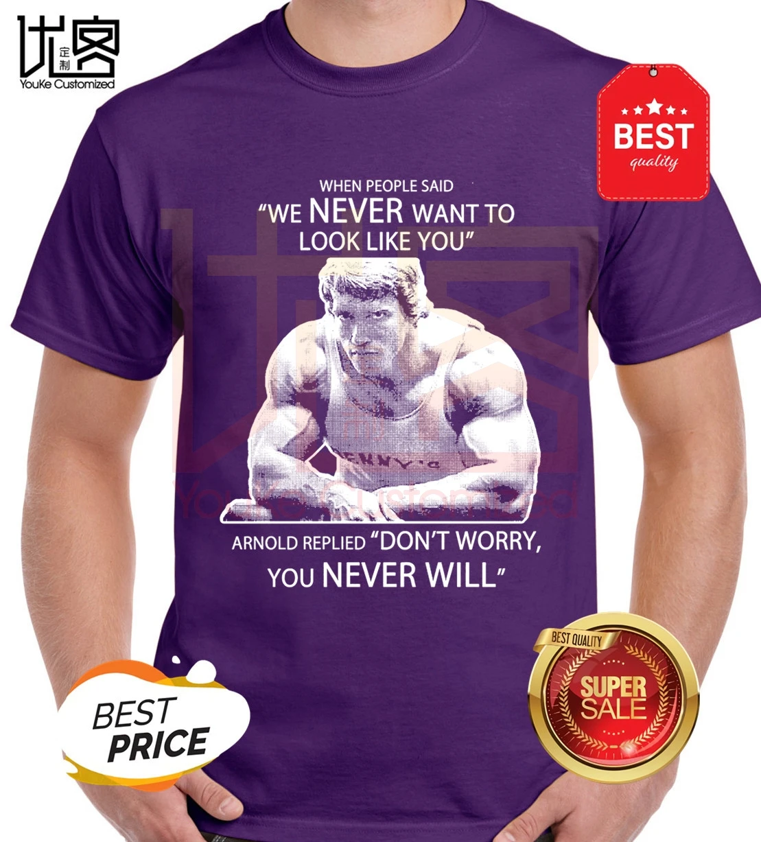 Мужская футболка Арни Арнольд Шварценеггер бодибилдинг Camiseta Para Hombre для футболки