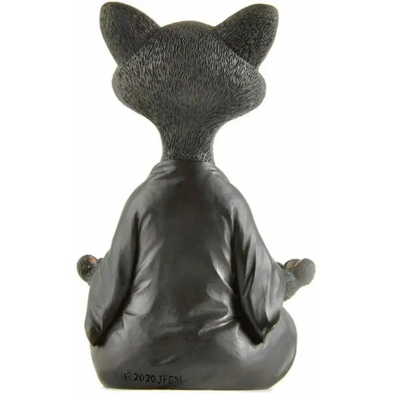 

Cat Meditating Cat Meditation Creative Buddha Animal Meditating Garden Meditation Ornaments Home Decoration