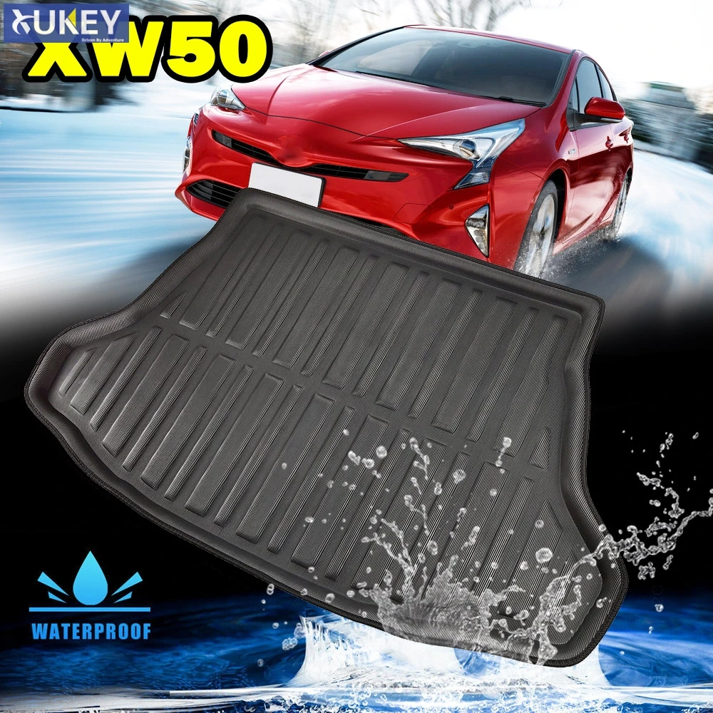 Коврик для багажника черный коврик Toyota Prius XW50 2016 2017 2018 2019 2020 2021 автомобильные