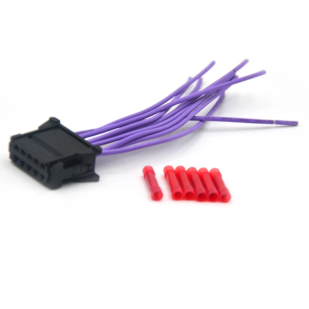 

Heater Motor Resistor Wiring Harness Repair Kit with Connector Replacement for Renault Megane/Scenic 2/Clio/Twingo