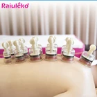 4 размера, вакуумный поворотный массажер для тела, пластиковые антицеллюлитные банки для массажа, вакуумный увеличитель, присоска, увеличитель сосков