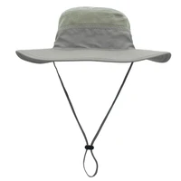 connectyle mens women summer sun hat upf 50 wide brim breathable bucket hat solid adjustable windproof fishing hats