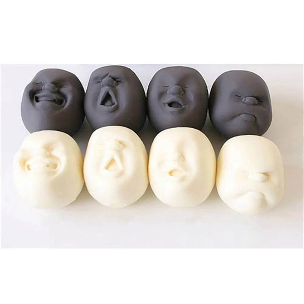 Игрушки для лица с человеческими эмоциями Vent Ball Squishy Face Забавный человеческий шар