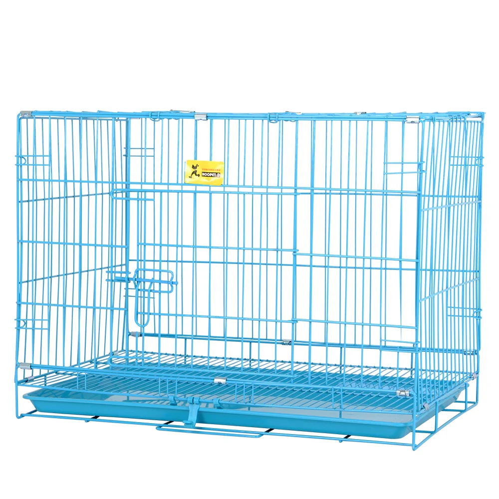 Роскошная переносная складная металлическая клетка для собак 90 см маленький