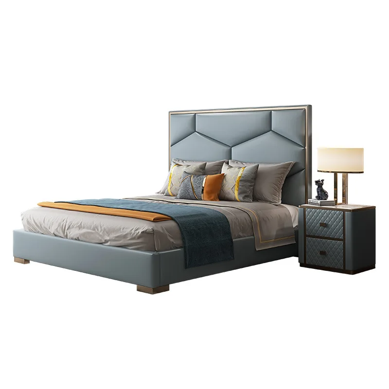 Светильник класса люкс INS чистый красный Подседельный штырь современный кожаный