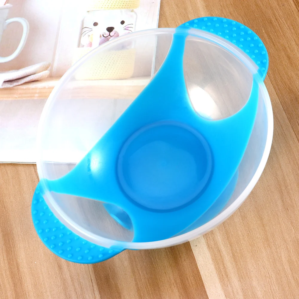 

Pet Bowl Anti-skid Water and Food Bowl Dish Feeding Bowl for Pet Dog Cat (Spill-proof Bowl, Green)