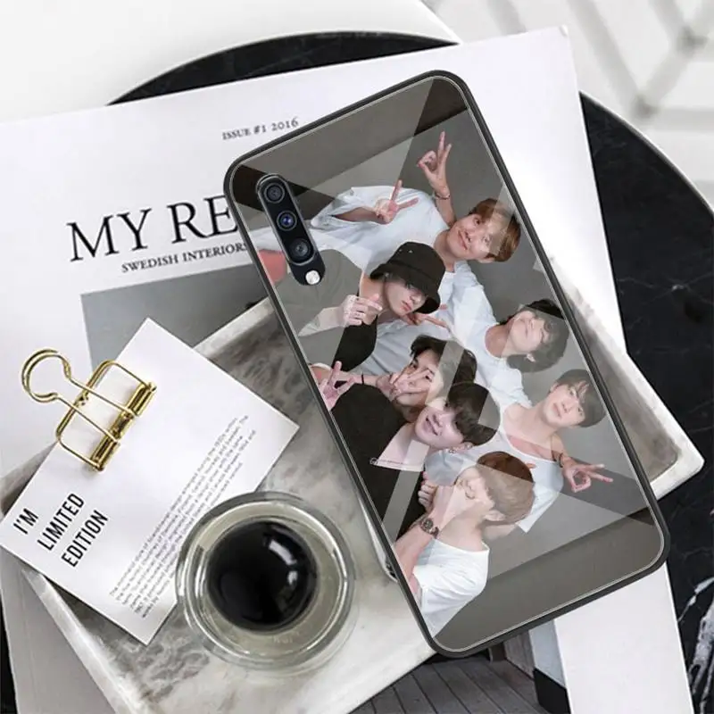 

Korea Bangtan Boys kpop Phone Case Tempered Glass For XiaoMi 8SE 6 8lite MIX2S Note 3 Redmi Note 7 5 4 Redmi 6A 5Plus 4X