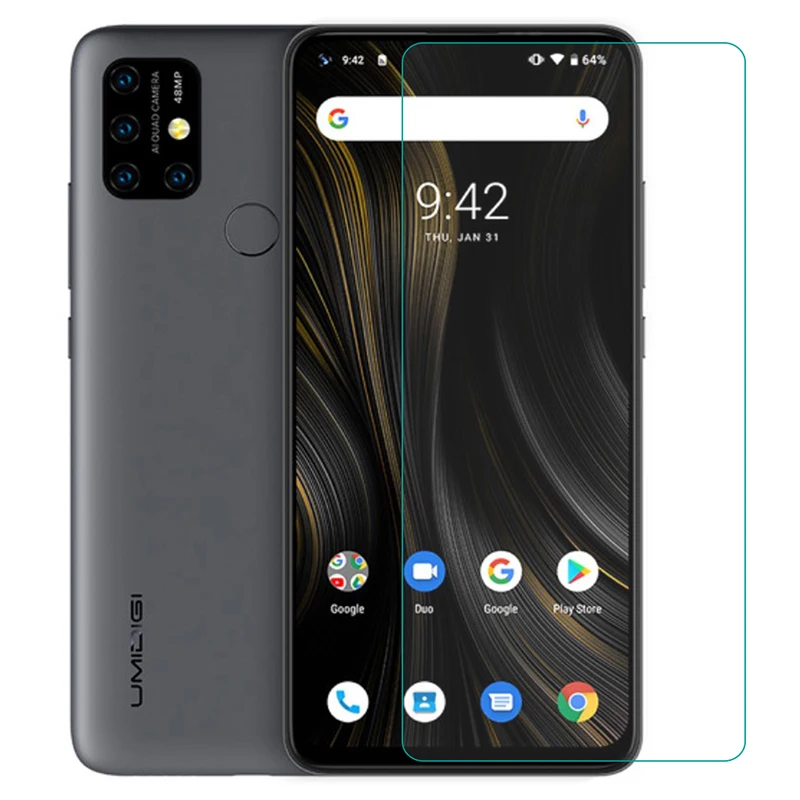 Закаленное стекло для UMIDIGI Power 3 / F2 6 53 Дюйма 9H 2.5D защитная пленка взрывозащищенное