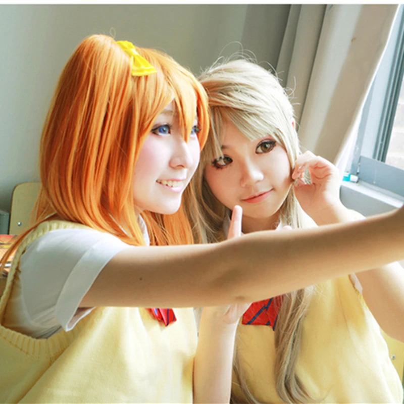 Аниме Lovelive! Костюм минами Кодори свитеры жилет живая девушка школьная форма