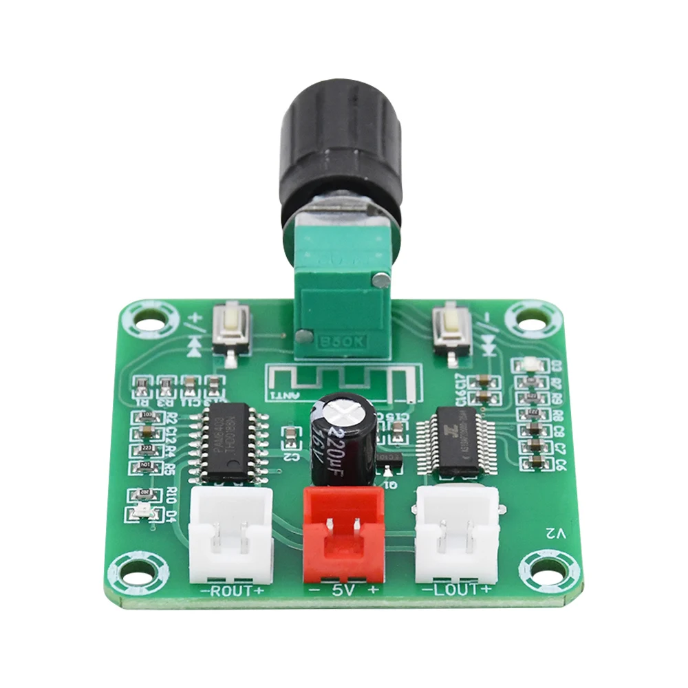 AIYIMA PAM8403 5Wx2 Bluetooth 5 0 Плата усилителя мощности 2 стерео аудио усилитель мини DIY для