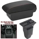 Для PEUGEOT 206 подлокотник центр хранения коробка 207 Автомобильный подлокотник интерьер Запчасти модифицированные детали Запчасти авто аксессуары для ванной комнаты с USB СВЕТОДИОДНЫЙ светильник