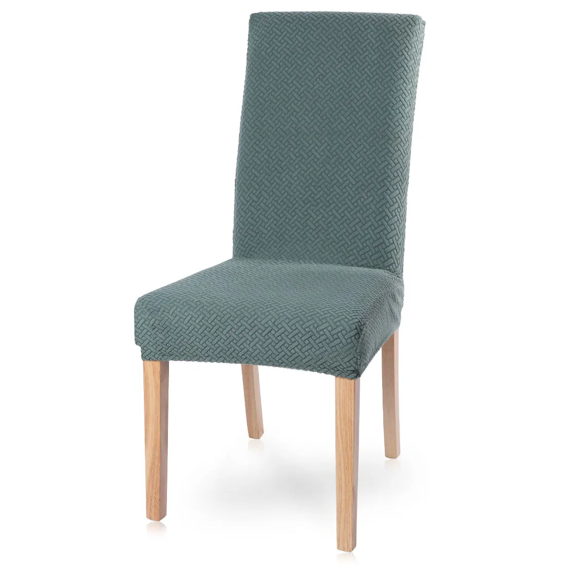 Green 40-50cm 1/2/4/6 шт. сплошной Цвет чехол для кресла спандекс эластичные чехлов чехлы на стулья для Обеденная Кухня Свадебные гостиничных залах торжеств - Цвет: Green 40-50cm